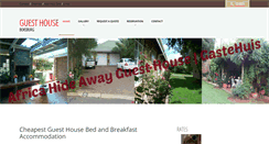 Desktop Screenshot of guest-house-boksburg.e-com-solutions.biz