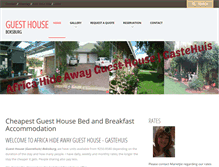Tablet Screenshot of guest-house-boksburg.e-com-solutions.biz