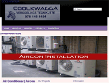 Tablet Screenshot of airconrefrigeration.e-com-solutions.biz